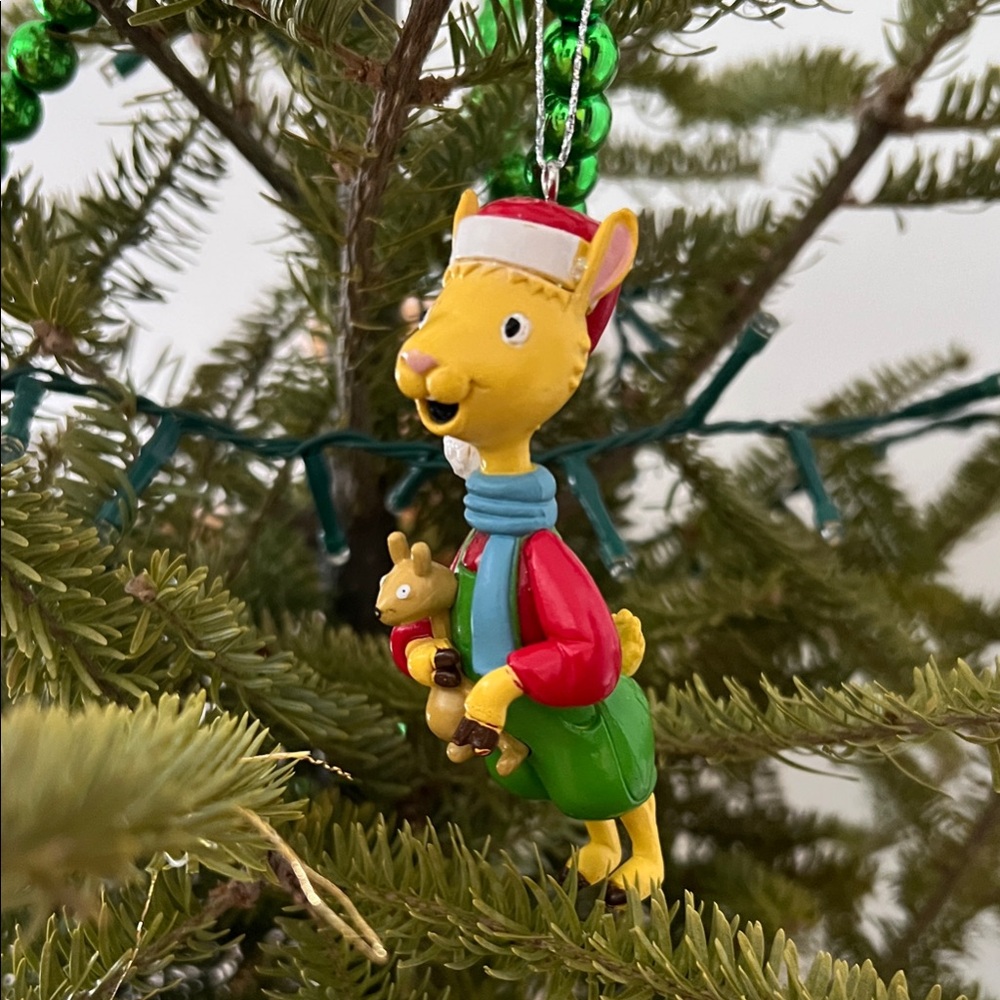 Festive Llama Llama Christmas Ornament